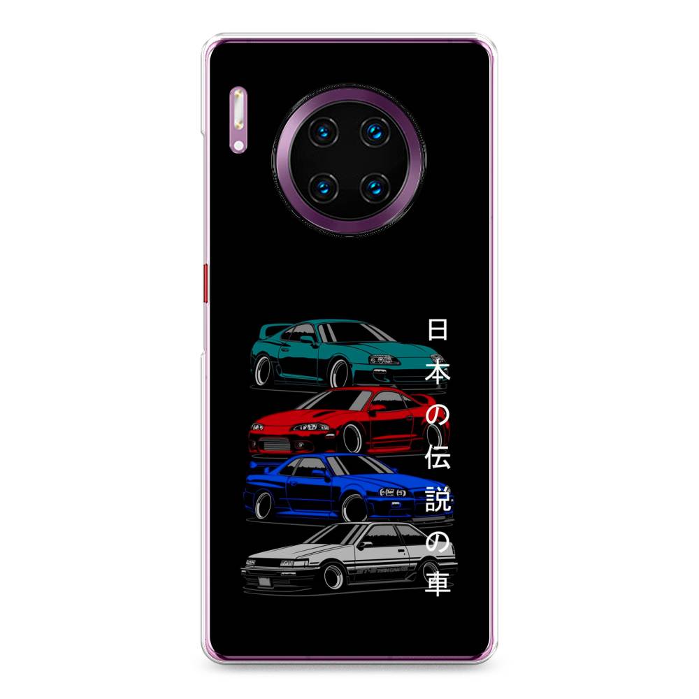 

Чехол Awog на Huawei Mate 30 Pro "JDM Legend cars", Зеленый;красный;синий, 610450-5