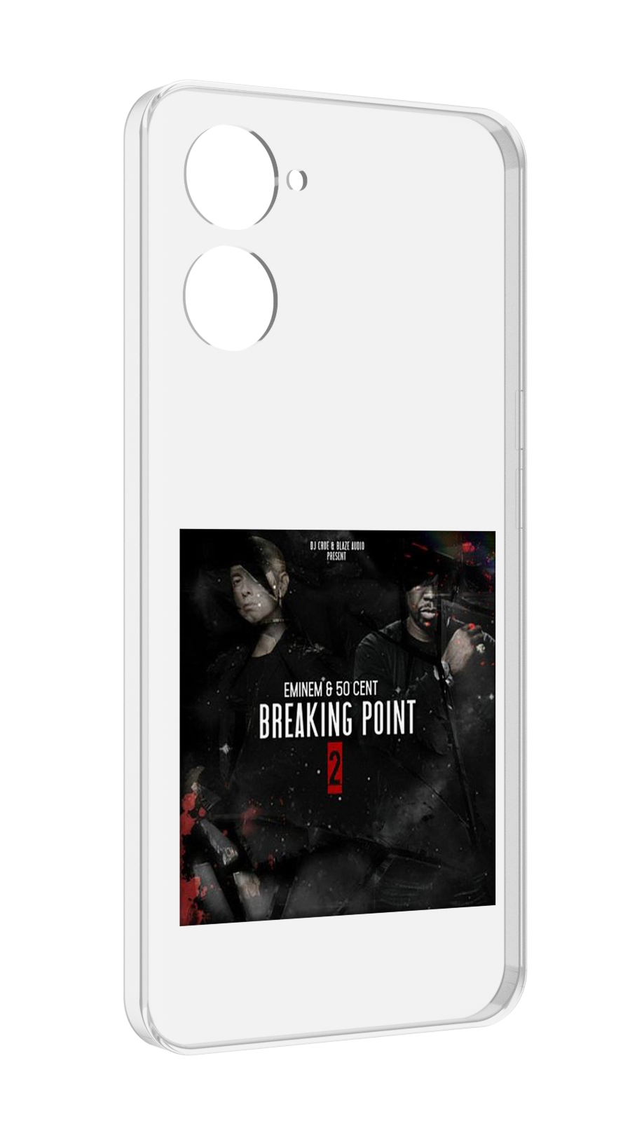 

Чехол MyPads Eminem & 50 Cent - Breaking Point 2 для Realme 10S противоударный, Tocco