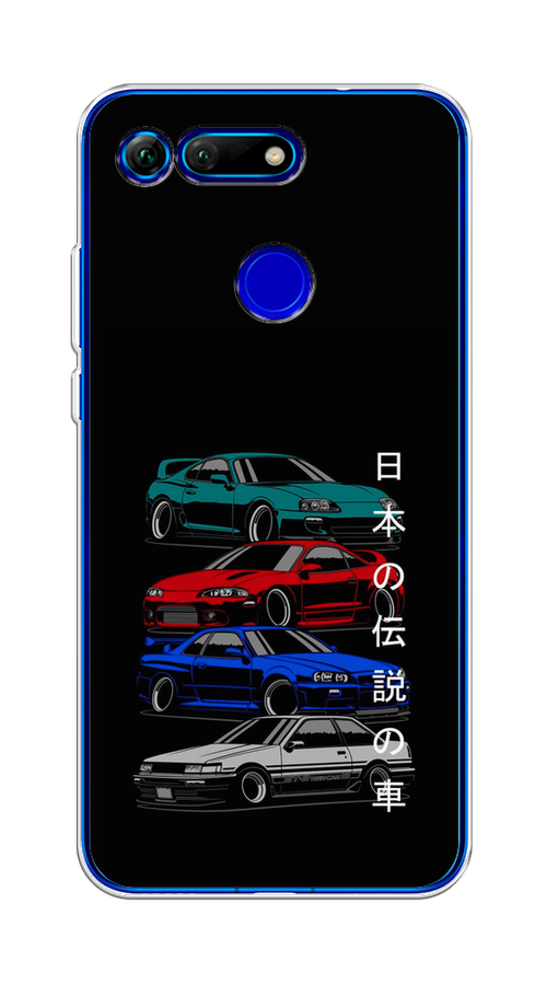 

Чехол Awog на Honor V20 (View 20) "JDM Legend cars", Зеленый;красный;синий, 67350-5