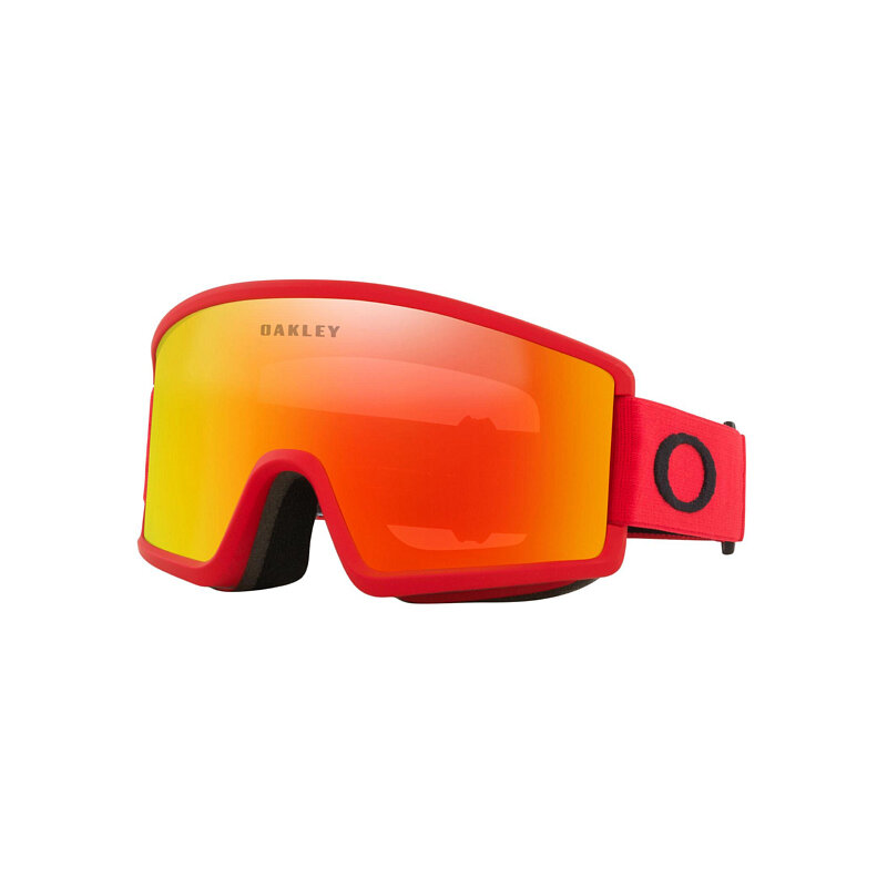 фото Маска горнолыжная oakley target line l redline w/ fire iridium 2022