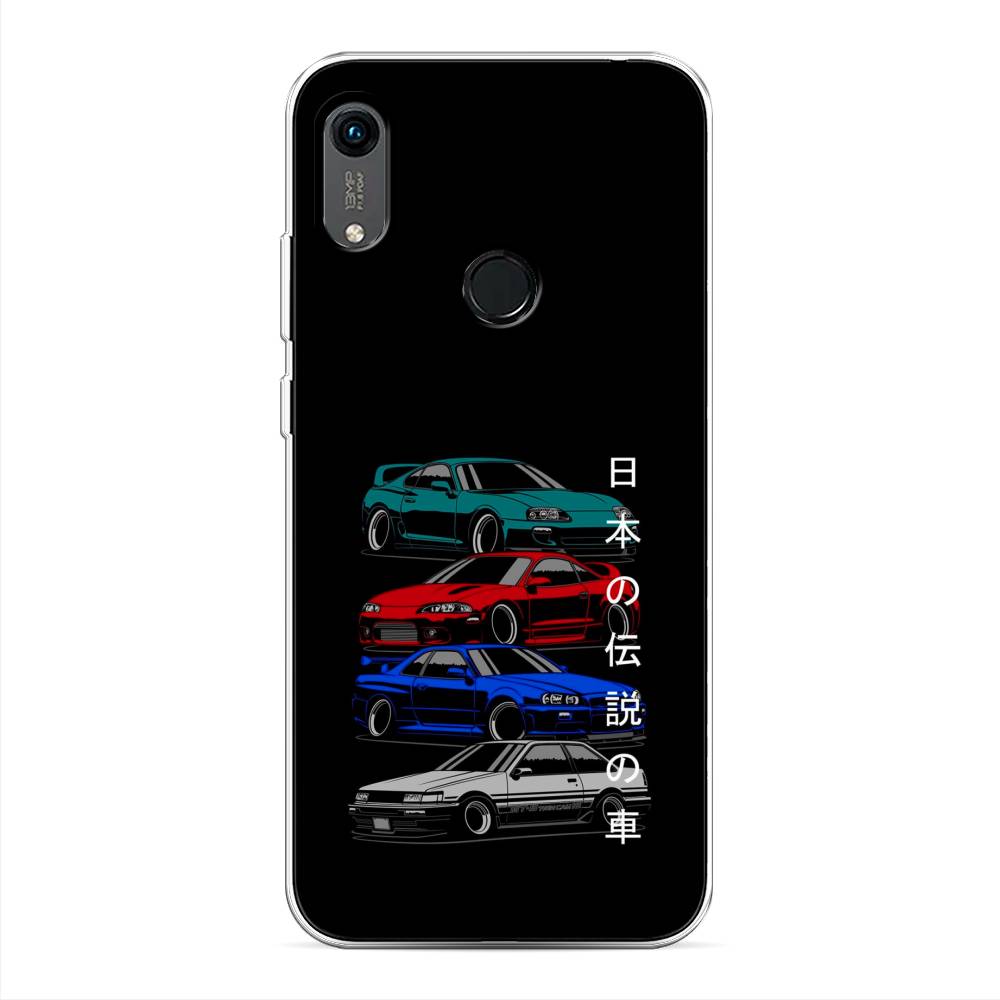фото Чехол awog "jdm legend cars" для honor 8a (8a pro/prime)