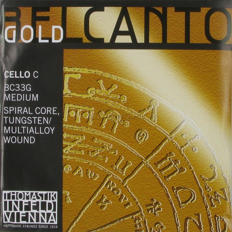 

Струны для виолончели Thomastik Belcanto Gold BC33G, Belcanto Gold BC33G