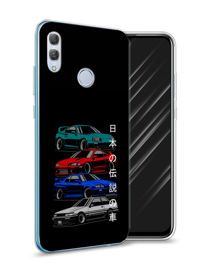 

Чехол Awog на Honor 10 Lite "JDM Legend cars", Зеленый;красный;синий, 67550-5