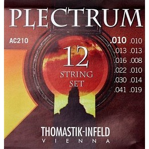 

Струны для акустической гитары Thomastik Plectrum AC210, Plectrum AC210