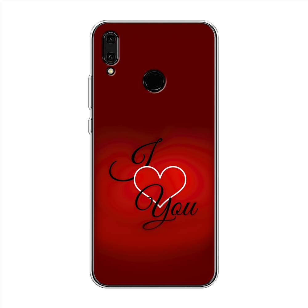 

Чехол Awog "I love you 3" для Huawei Y9 2019
