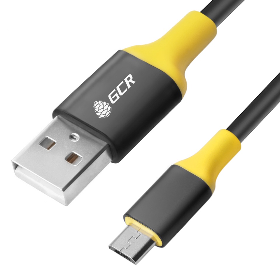 

Кабель для зарядки телефона MicroUSB GCR 0,75м для Samsung Xiaomi Huawei, GCR-UA14