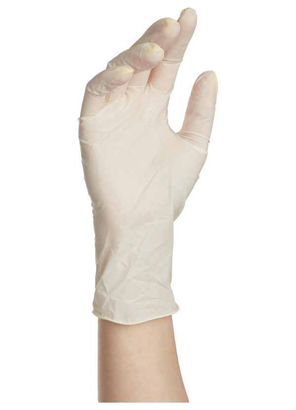 Медицинские перчатки латексные, нестерильный , с пудрой, MiniMax M 100 шт
