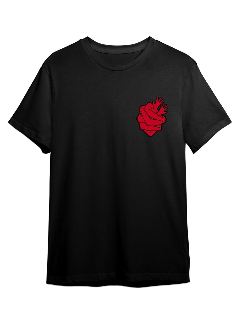 

Футболка унисекс СувенирShop Сердце в руках/Любовь/Heart 4 черная 3XL, Черный, "Сердце в руках/Любовь/Heart" 4