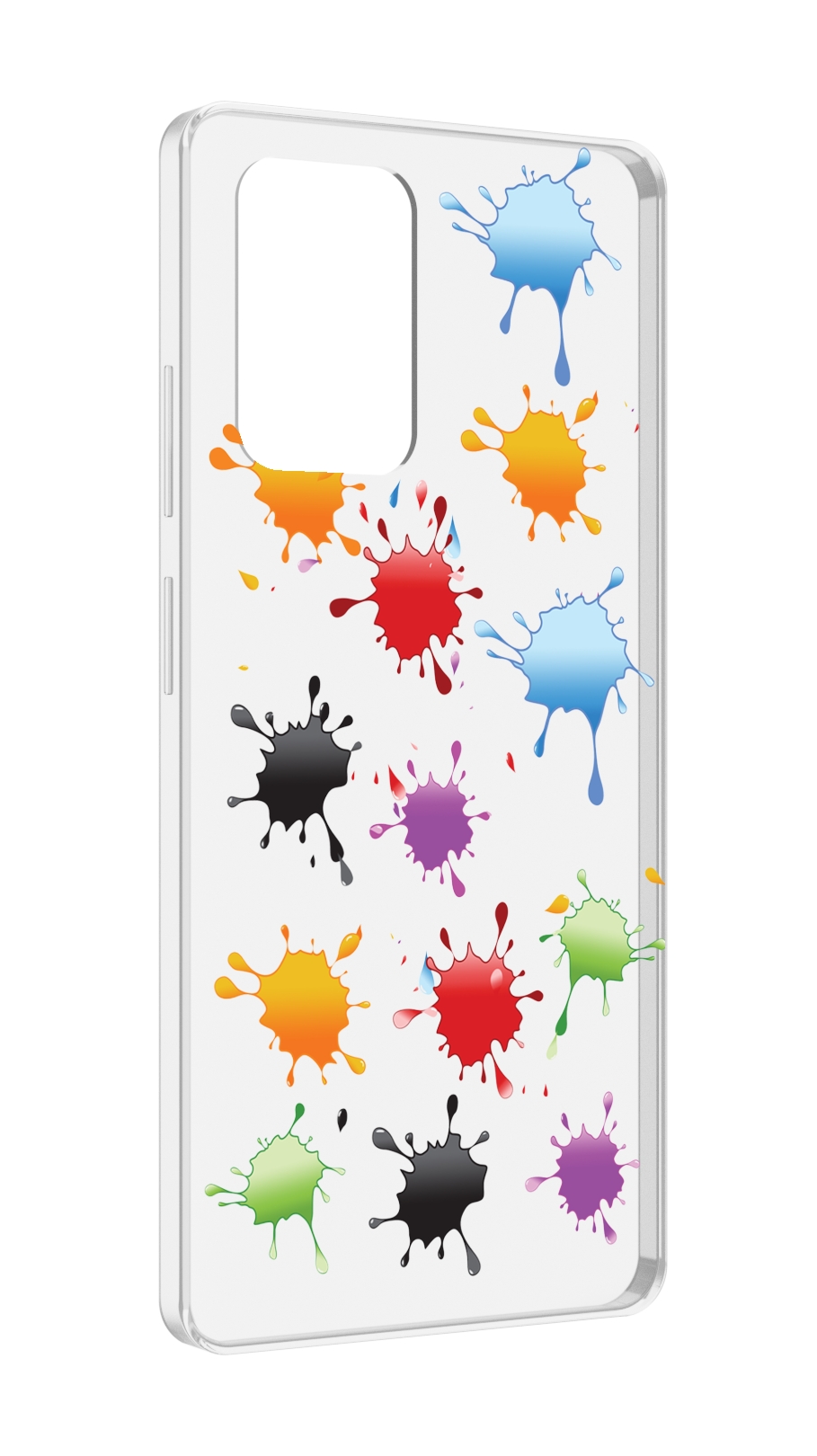 

Чехол MyPads кляксы для ZTE Blade V40 Pro, Tocco