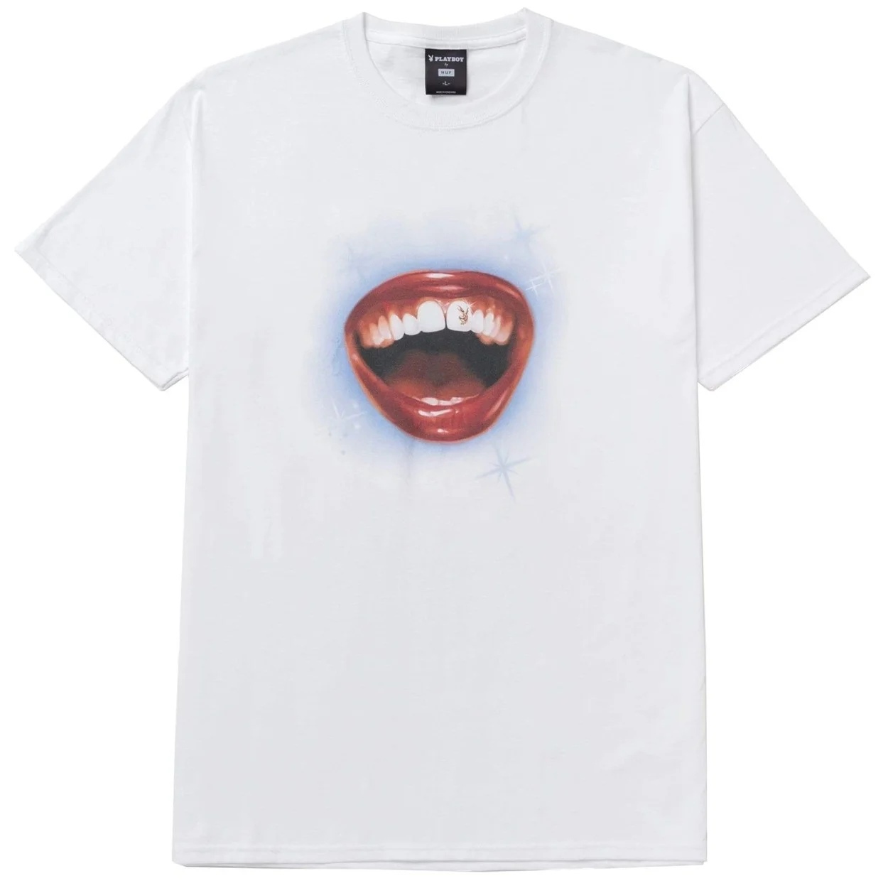

Футболка женская Huf TS01784-WHITE белая L, TS01784-WHITE