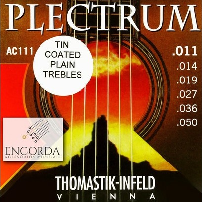 

Струны для акустической гитары Thomastik Plectrum AC111T, Plectrum AC111T