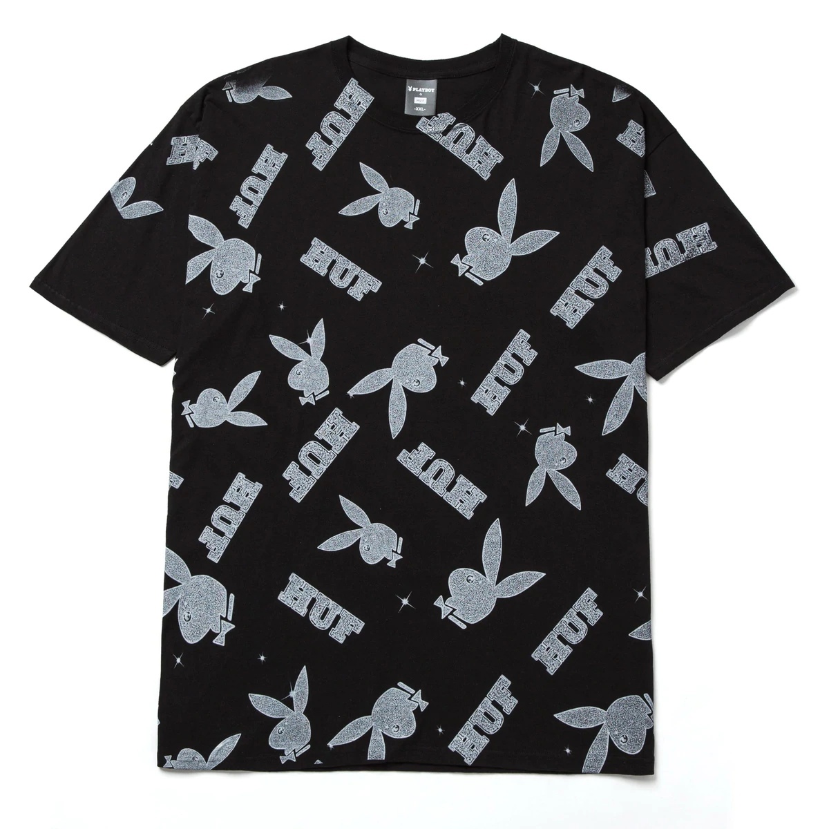 фото Футболка женская huf ts01780-black черная xl