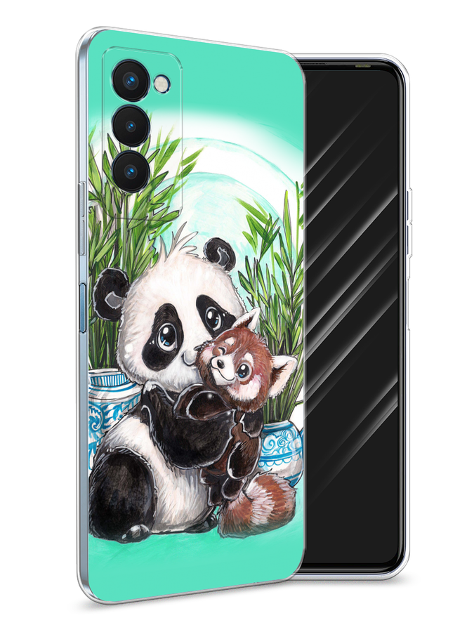 

Чехол Awog на Tecno Camon 18P "Друзья зверята", Разноцветный, 300750-2