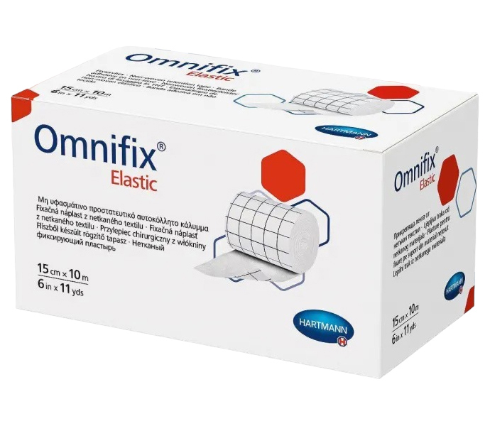 

Пластырь неткан гипоалл бел 10мх15см OMNIFIX 9006042, Белый