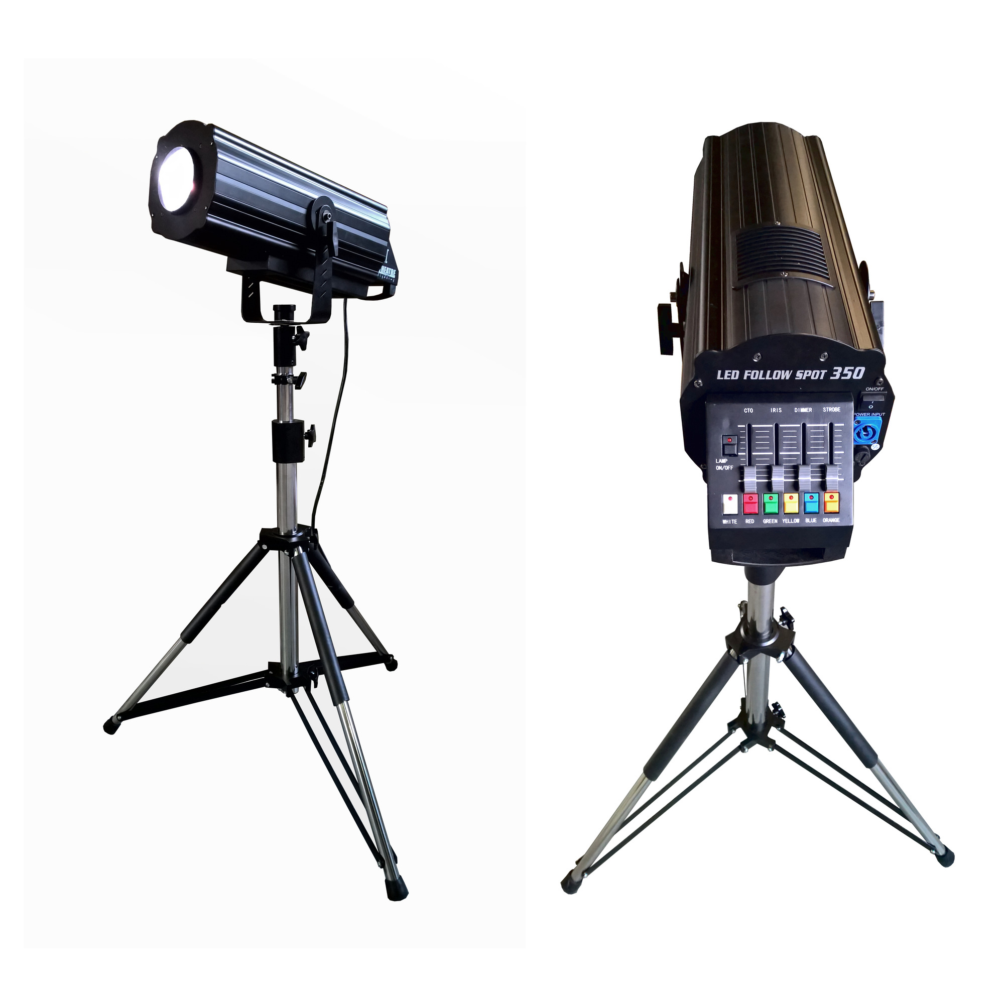 фото Прожектор следящего света theatre stage lighting led followspot 350