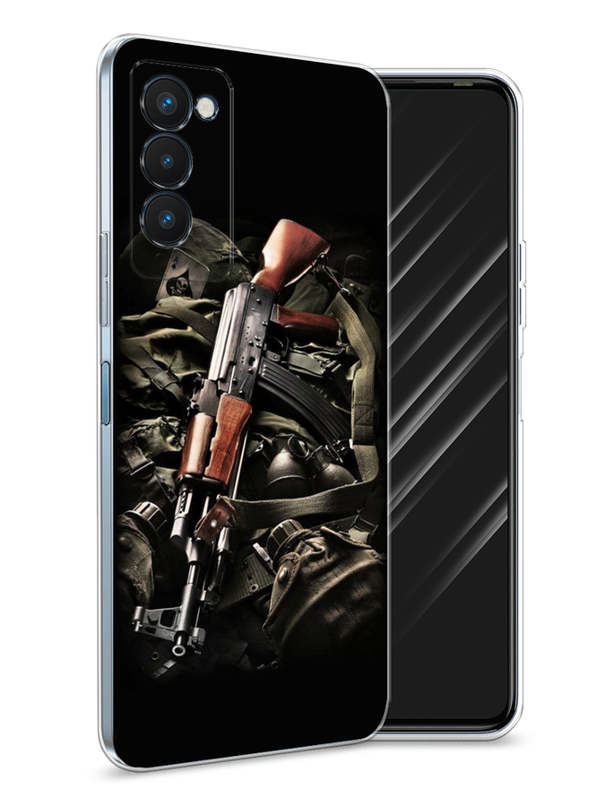 

Чехол Awog на Tecno Camon 18P "Автомат", Разноцветный, 300750-5