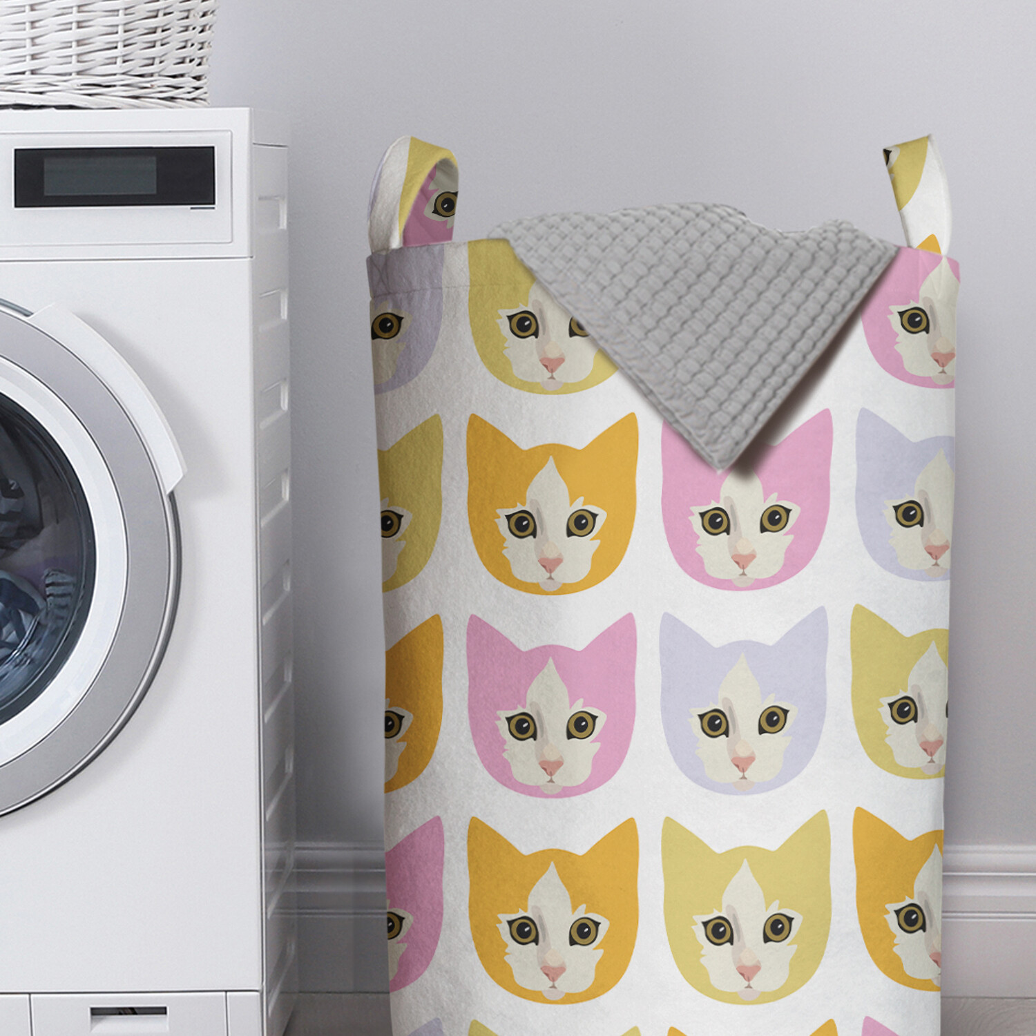 

Корзина для хранения вещей JoyArty "Котики" 40x60 см, Розовый, Котики