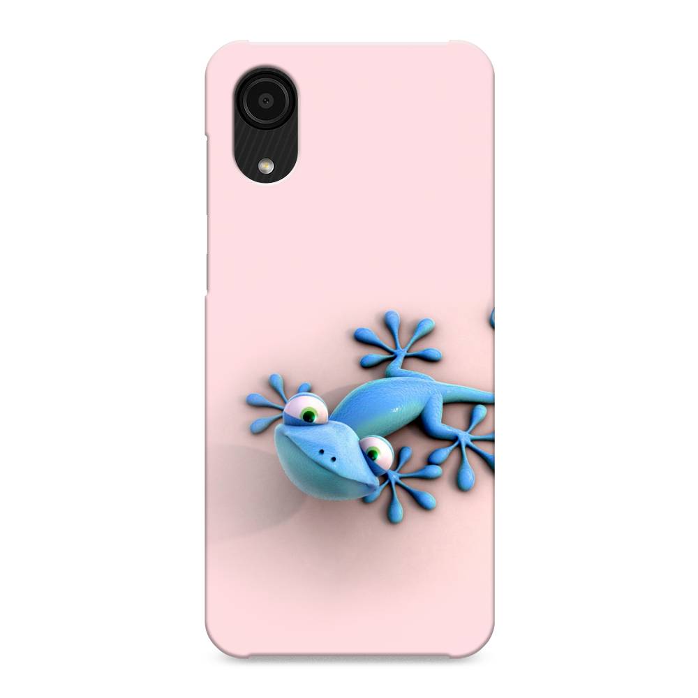 

Пластиковый чехол "Голубая ящерка" на Samsung Galaxy A03 Core, 2104720-1