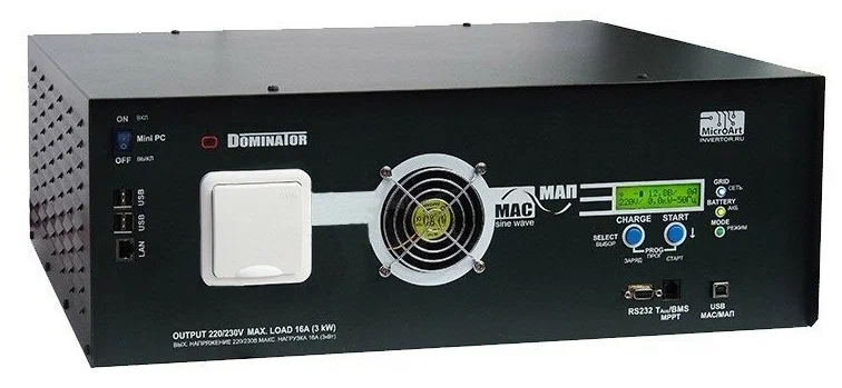 

Инвертор МАП DOMINATOR UPS 48В 15 кВт