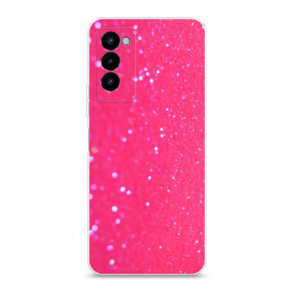 

Чехол Awog "Малиновые блестки рисунок" для Tecno Camon 18P