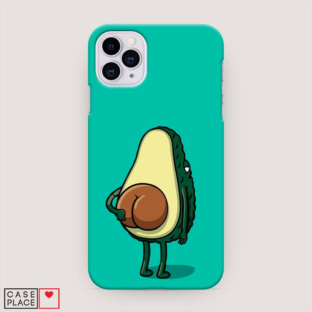 

Пластиковый чехол "Попа авокадо" на Apple iPhone 11 Pro, 12320-7