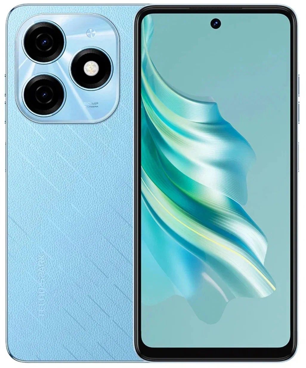 

Телефон Tecno Spark 20 8/128Gb Blue, Spark 20