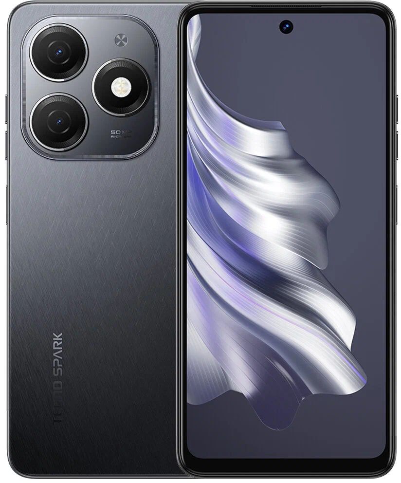

Телефон Tecno Spark 20 8/128Gb Black, Spark 20