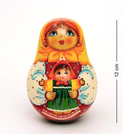 

Неваляшка Девочка с куклой (Переславль)