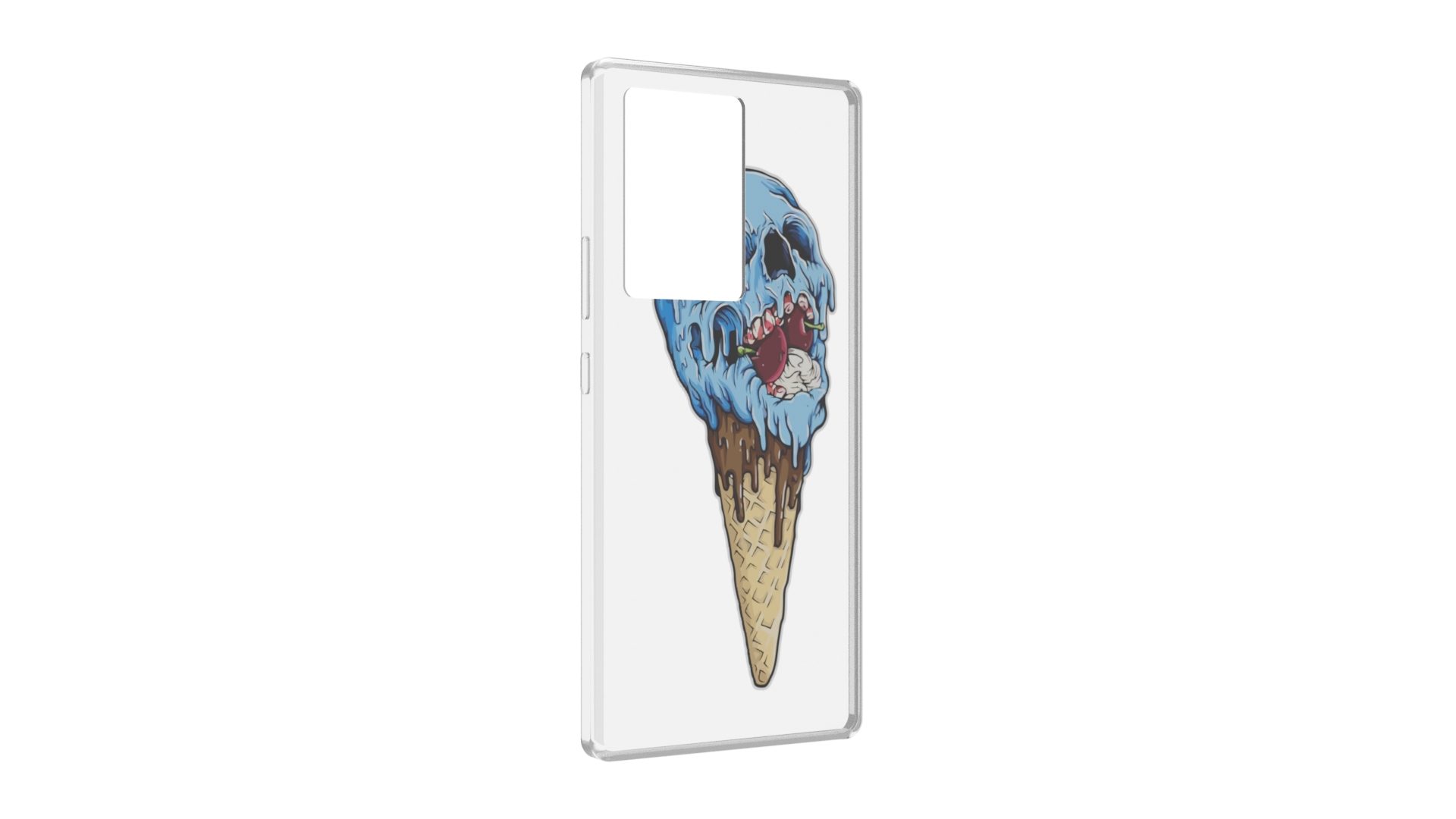 

Чехол MyPads мороженное череп для ZTE Nubia Z40 Pro, Прозрачный, Tocco