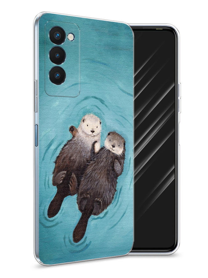 

Чехол Awog на Tecno Camon 18P "Парочка бобров", Разноцветный, 300750-10
