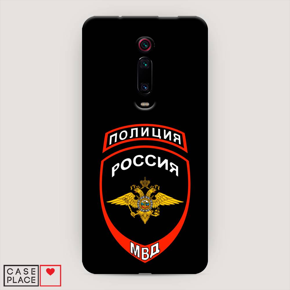 

Пластиковый чехол "Полиция шеврон" на Xiaomi Redmi K20, 35520-4
