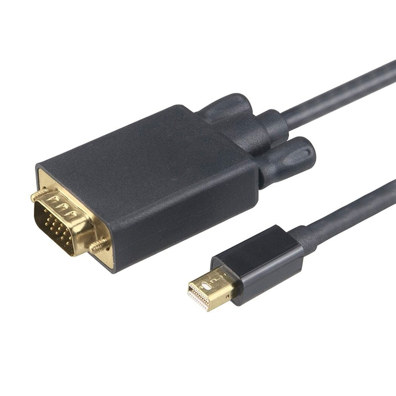 фото Кабель akasa mini displayport - vga adapter cable 18cm