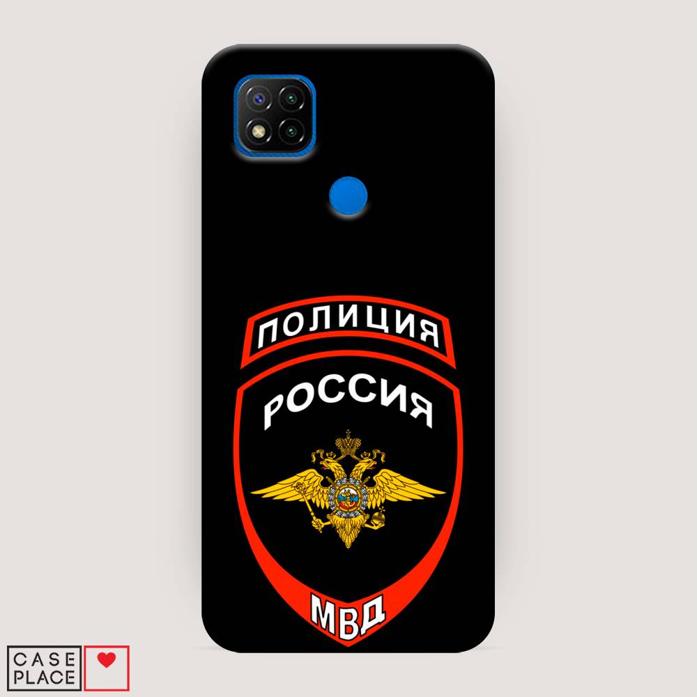 

Пластиковый чехол "Полиция шеврон" на Xiaomi Redmi 9C, 39020-4