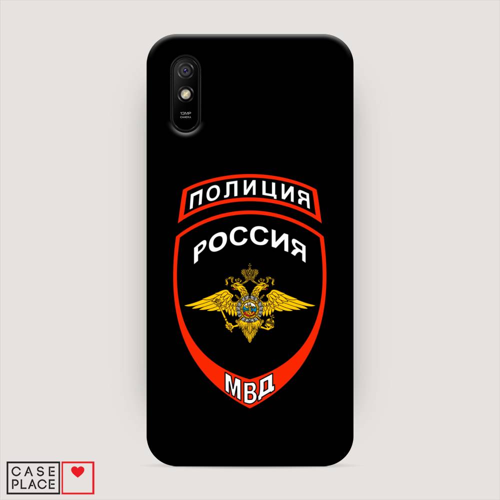 

Пластиковый чехол "Полиция шеврон" на Xiaomi Redmi 9A, 38920-4
