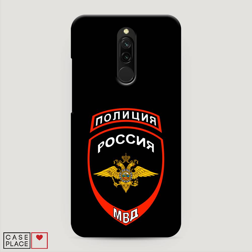 

Пластиковый чехол "Полиция шеврон" на Xiaomi Redmi 8, 37120-4