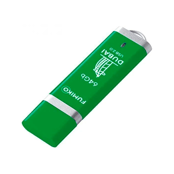 

Флешка Fumiko Dubai 64ГБ Green (FDI-20), Dubai