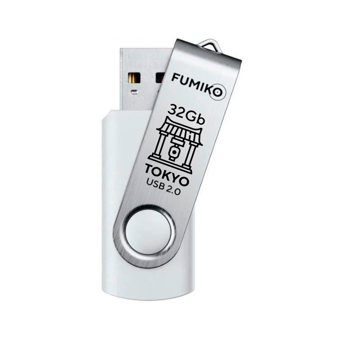 

Флешка Fumiko Tokyo 32ГБ White (FTO-24), Tokyo