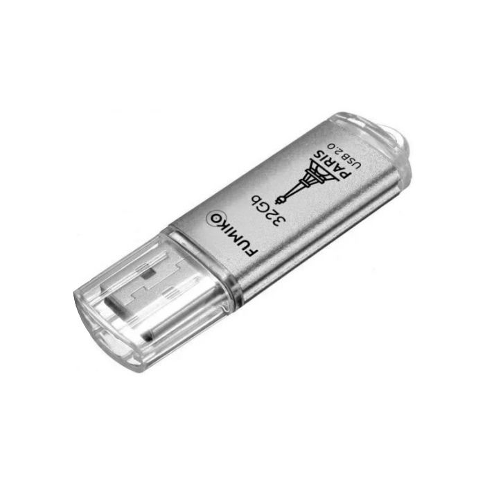 

Флешка Fumiko Paris 32ГБ Silver (FPS-39), Paris