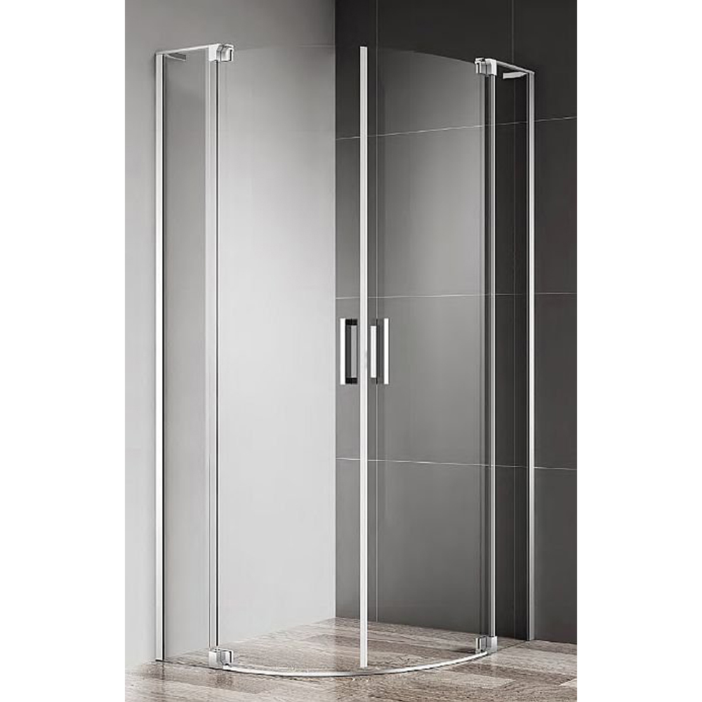

Душевой уголок Cezares Slider R2 90/100 C Cr прозрачное стекло, профиль хром