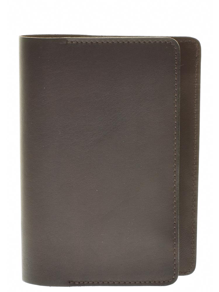 Обложка для паспорта мужская Dierhoff Д6014-902 коричневая