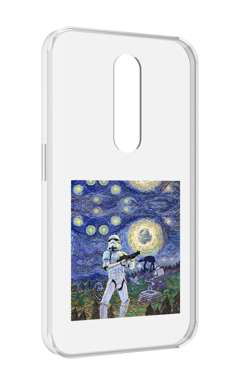 

Чехол MyPads star wars звездная ночь для Motorola Moto X Force (XT1585 / XT1581), Прозрачный, Tocco