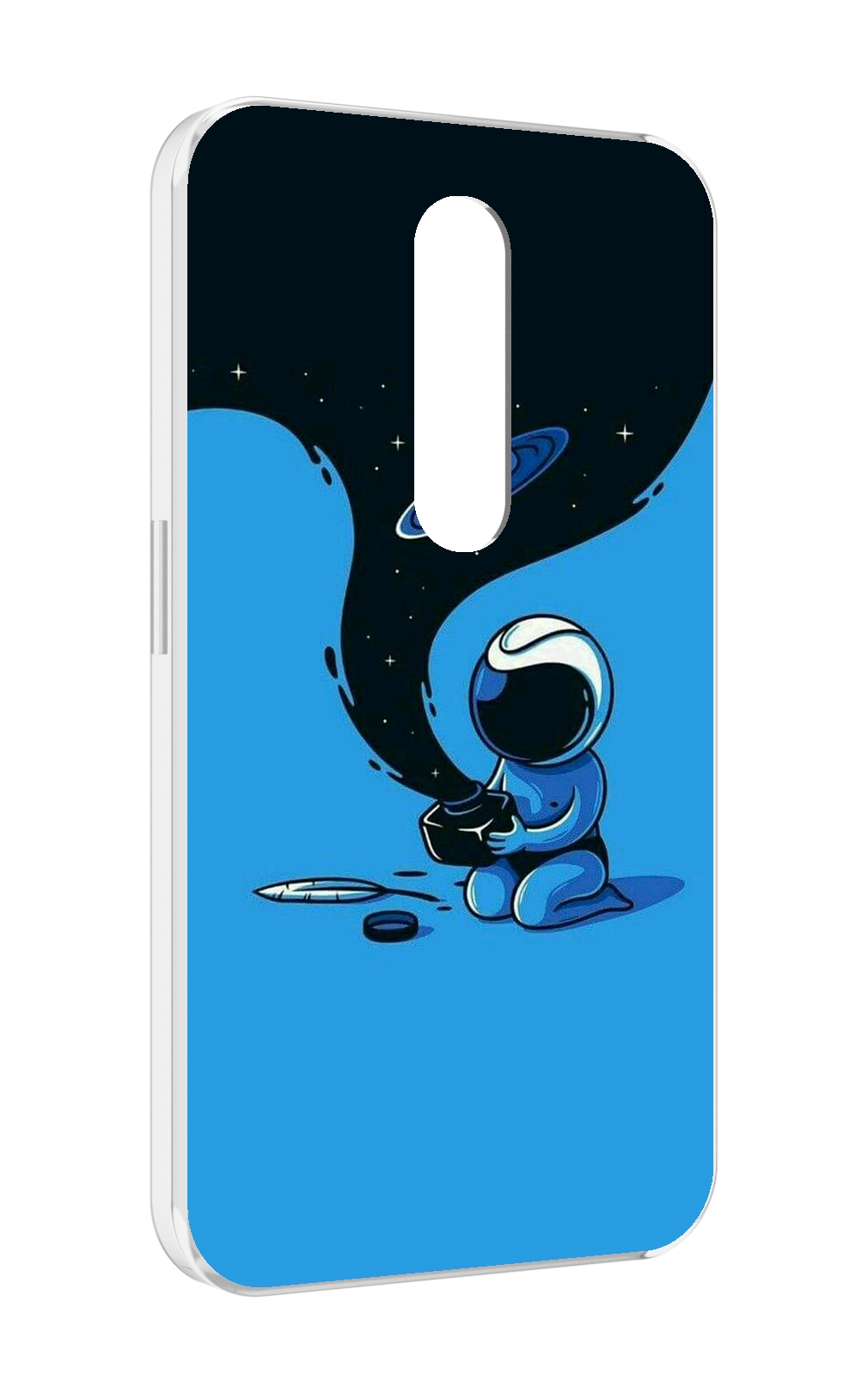 

Чехол MyPads космос из черной краски для Motorola Moto X Force (XT1585 / XT1581), Прозрачный, Tocco