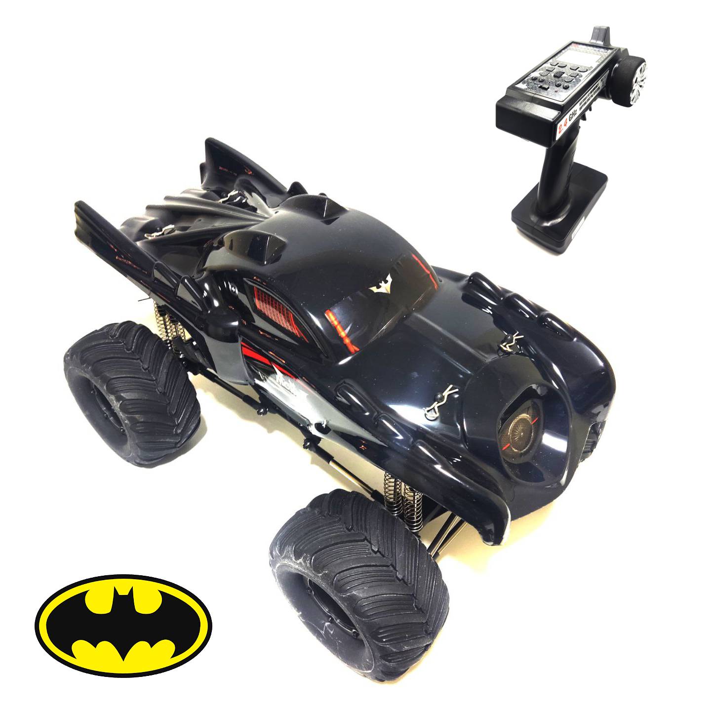 Радиоуправляемый монстр Remo Hobby Batman 4WD+4WS RTR масштаб 1 10 2,4G - RH1092