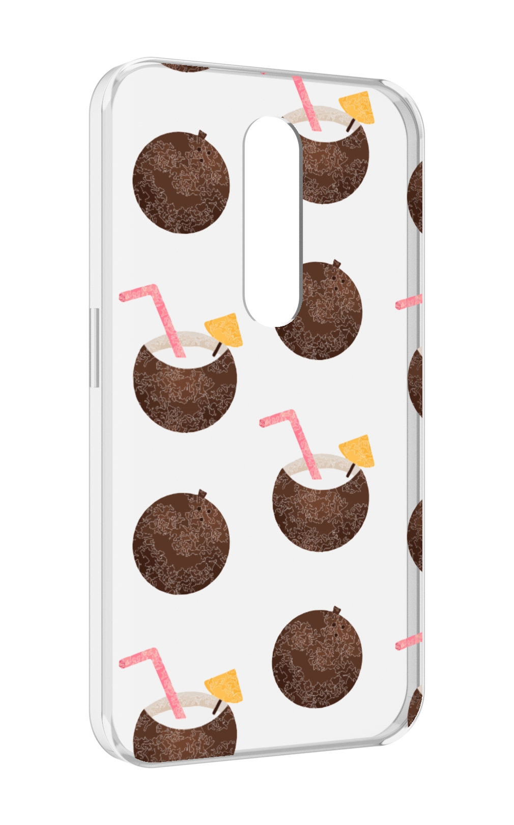 

Чехол MyPads кокосики для Motorola Moto X Force (XT1585 / XT1581), Прозрачный, Tocco