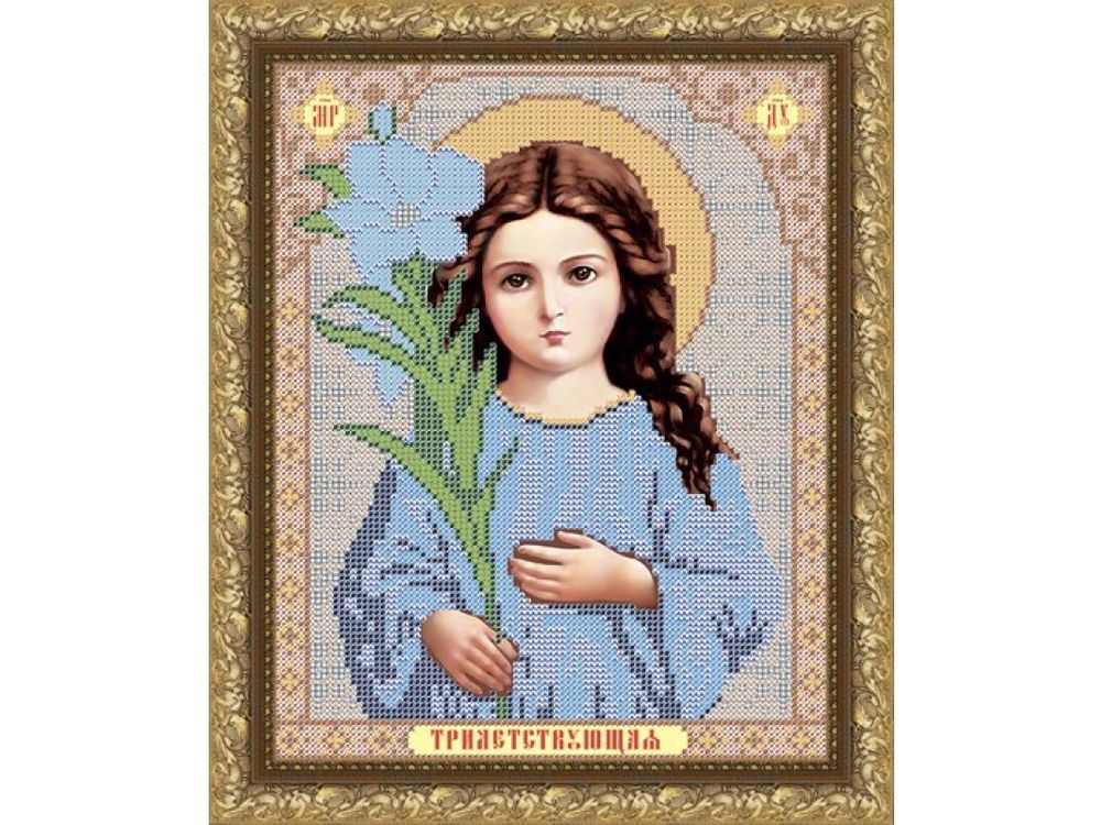 

Рисунок на ткани «Трилетствующая»
