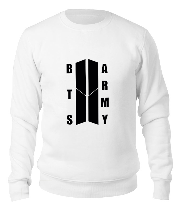 

Свитшот унисекс Printio Bts белый M, Bts