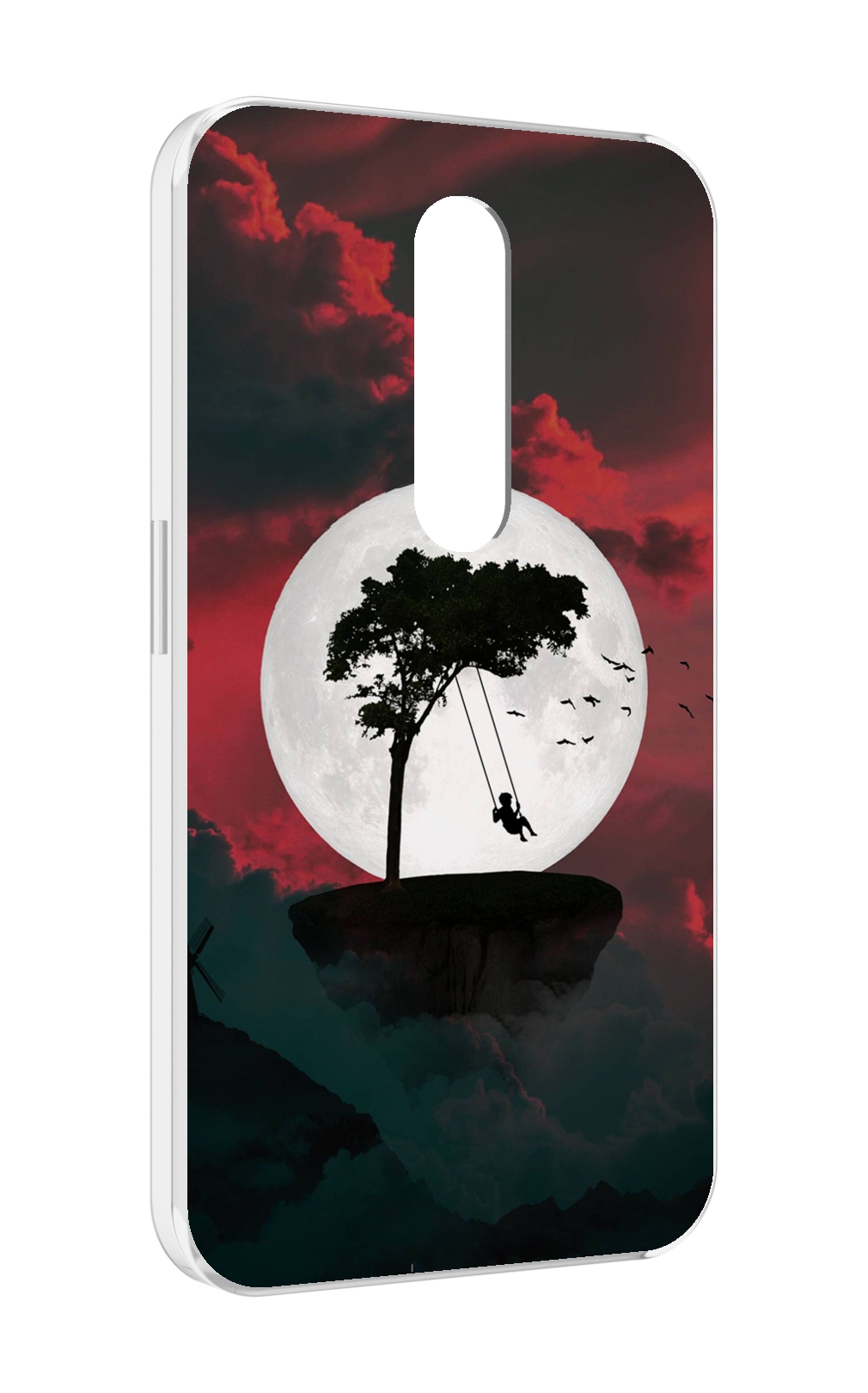 

Чехол MyPads качели-над-пропастью для Motorola Moto X Force (XT1585 / XT1581), Прозрачный, Tocco