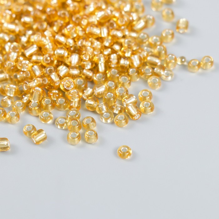 

Бисер Zlatka 08/0, 3 мм, 10 г 0032 золотой