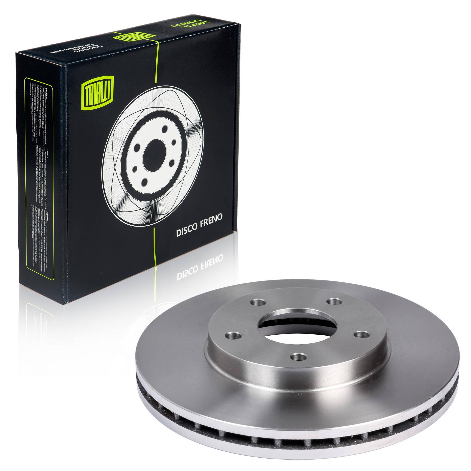 фото Диск тормозной передний nissan x-trail (01-) d=280 trialli df 140120