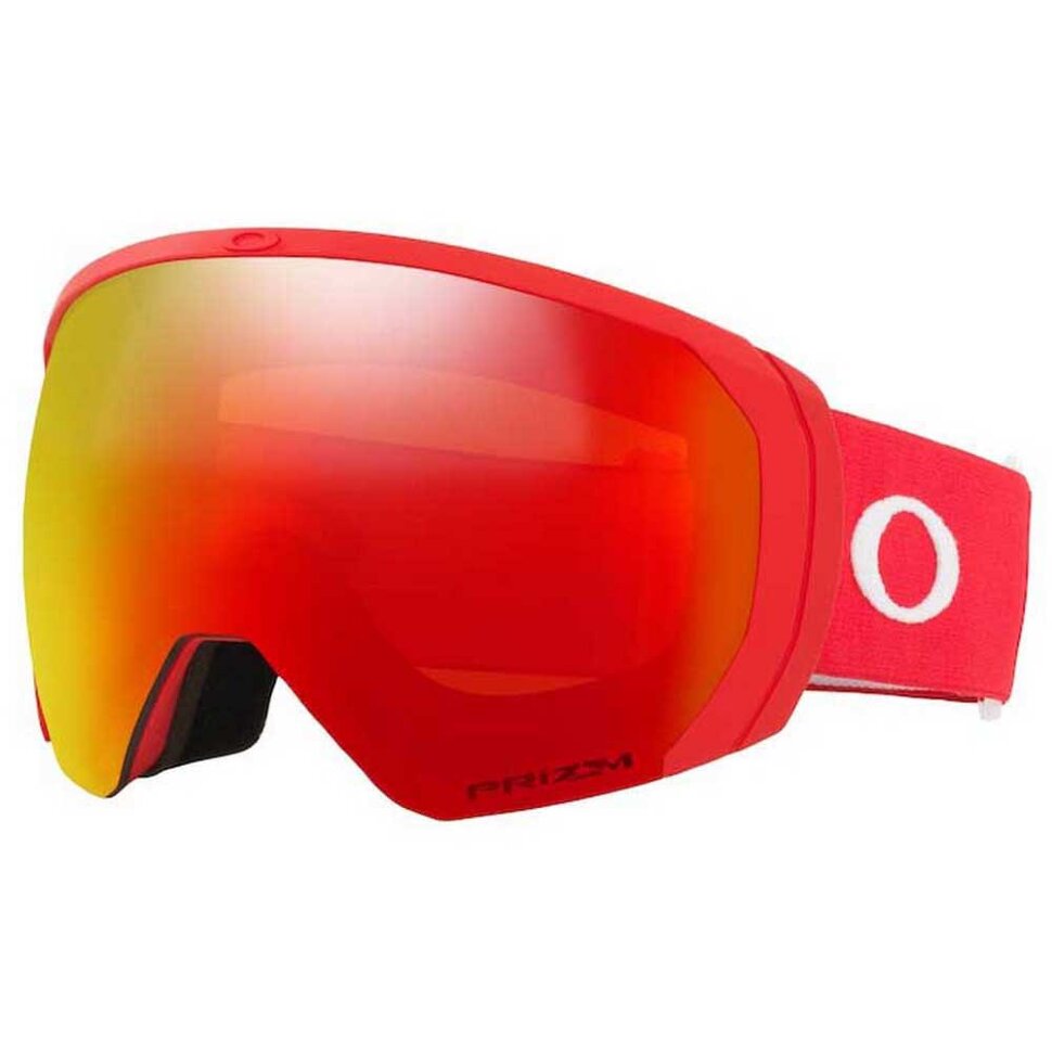 фото Маска горнолыжная oakley flight path l color code red/prizm snow torch 2022